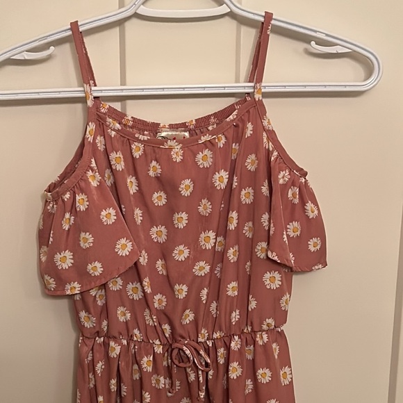 Jenna & Jessie pink floral sundress, size 10 kids - Picture 2 of 5